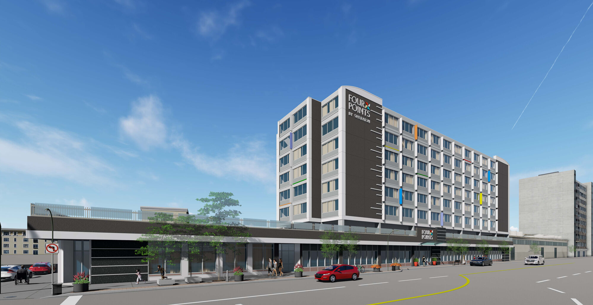 Four Points By Sheraton Windsor Downtown Exterior foto